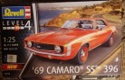 Сглобяем автомобил Chevrolet Camaro SS 396 1969 - 1:24