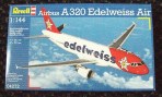 Пътнически самолет - Airbus A320 Edelweiss Air 1/144